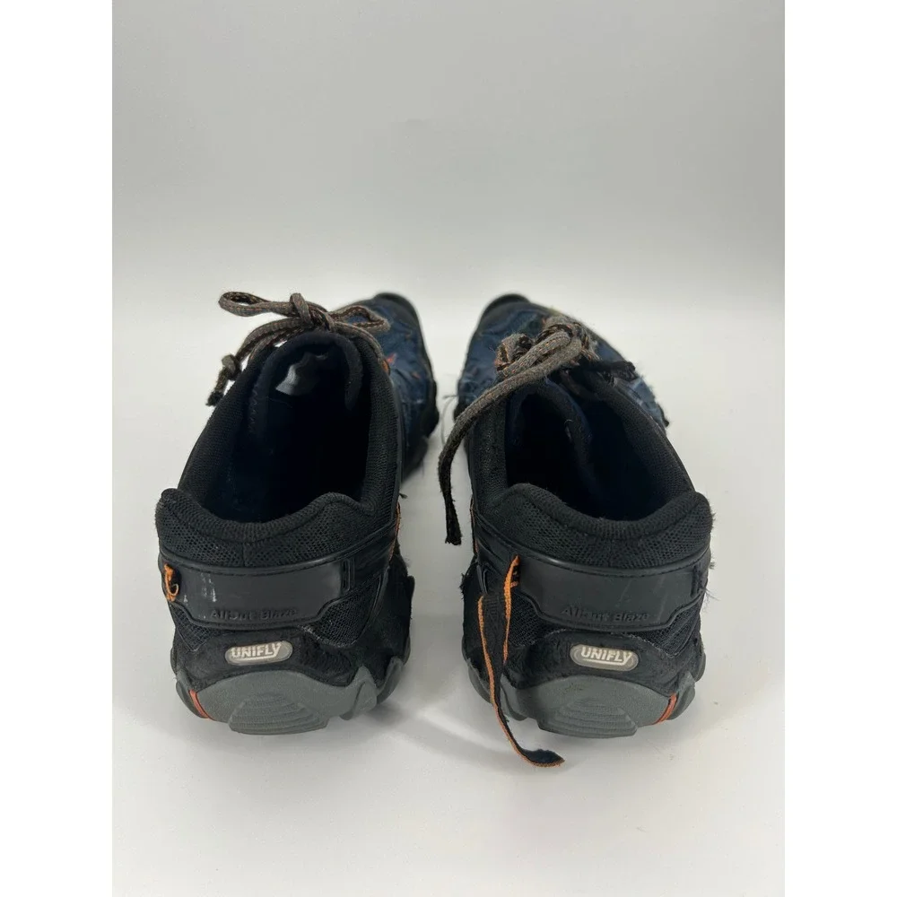 Merrell All Out Blaze Aero Sport Men's 10 Blue Orange Vibram Trail Water Shoes